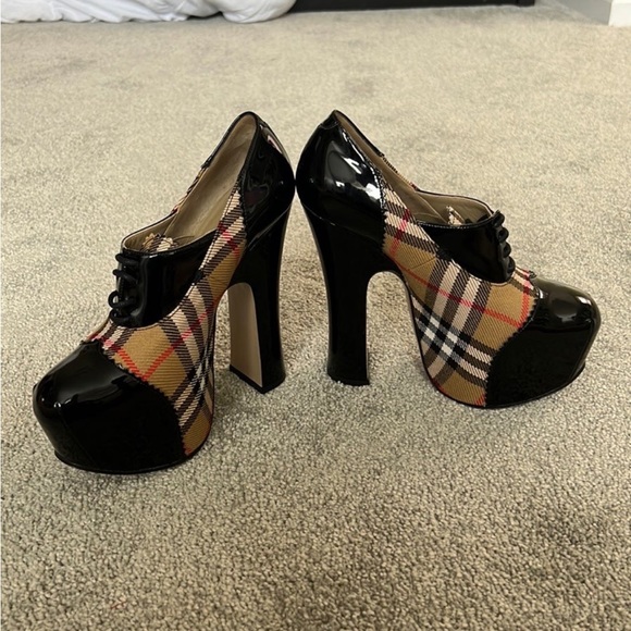 Vivienne Westwood x Burberry Ghillies 38.5 BNWoB - Picture 8 of 8